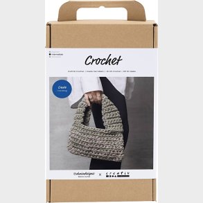 Diy Kit Hkle - Chunky Taske - Olivengrn