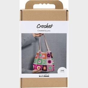 Diy Kit Hkle - Taske - Colorful - Crme