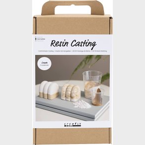 Diy Kit Resin Stbning - Skulptur - Beige - Off White