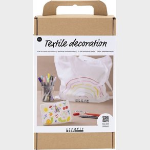Tekstil Tryk Og Tusser Diy Kit