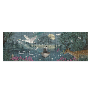 Djeco | Galleri puslespil m. 1.000 brk. - Hymne til m�nen