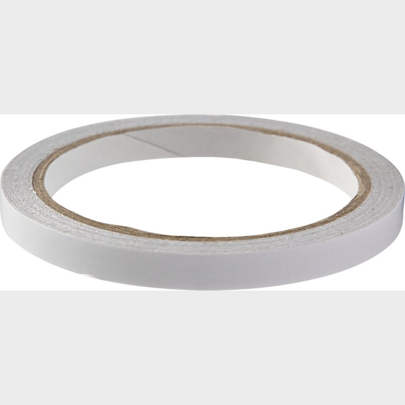 Dobbeltklbende Tape - 9 Mm - 10 M - Gennemsigtig
