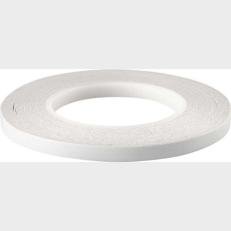 Dobbeltklbende Tape - 9 Mm - 50 M - Gennemsigtig - 6 Stk