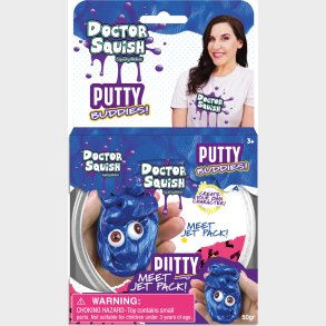 Doctor Squish - Jet Pack (dark Blue) - Putty Buddies 50g