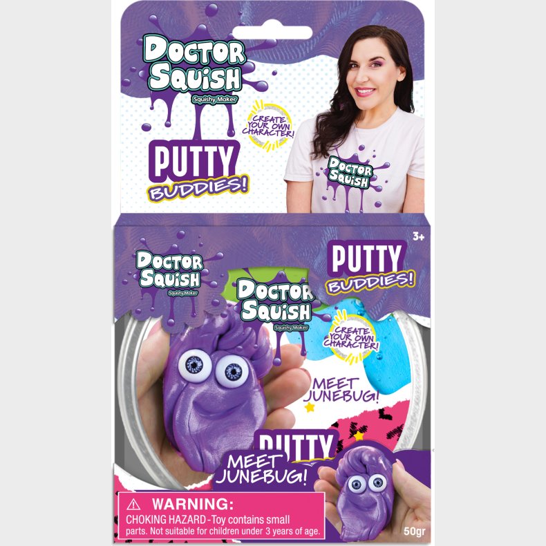 Doctor Squish - Junebug (purple) - Putty Buddies 50g