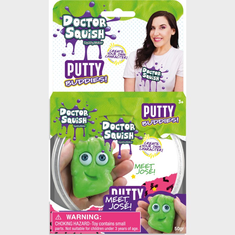 Doctor Squish - Putty Buddies 50g (green)