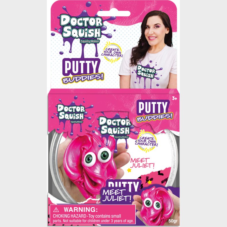 Doctor Squish - Putty Buddies 50g (pink)
