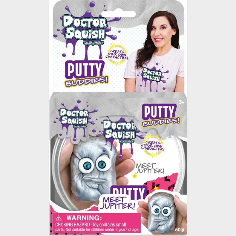 Doctor Squish - Putty Buddies 50g (silver)