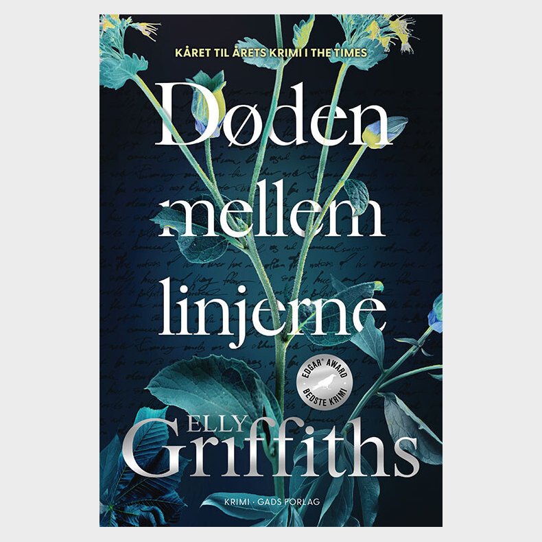 D�den Mellem Linjerne - Elly Griffiths - Bog