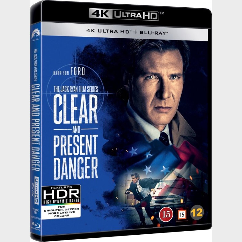 Ddens Karteller / Clear And Present Danger - 4K Blu-Ray