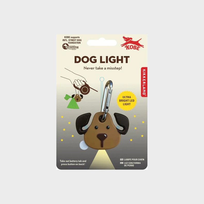 Kikkerland - Lys Til Hundesnor - Led - Kobe