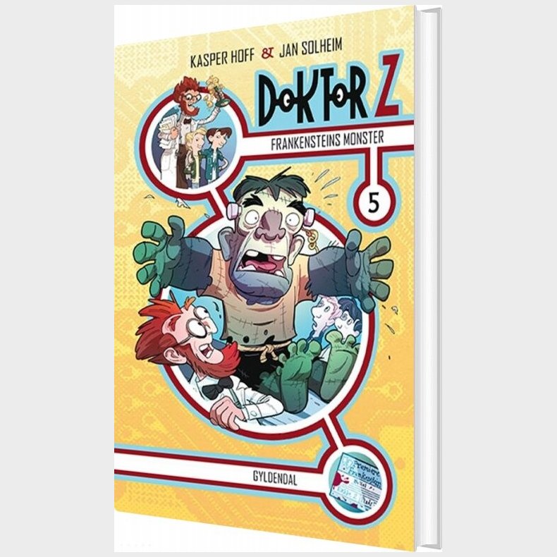 Doktor Z 5 - Frankensteins Monster - Jan Solheim - Bog