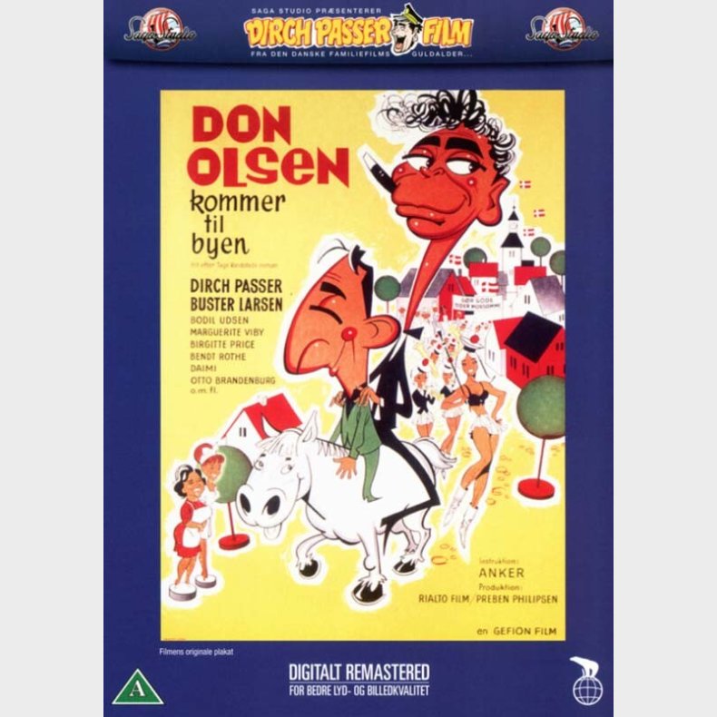Don Olsen Kommer Til Byen - DVD - Film