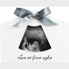 Dooky - Happy Hands Ultralydsbillede Ramme - White - 20 X 15 Cm