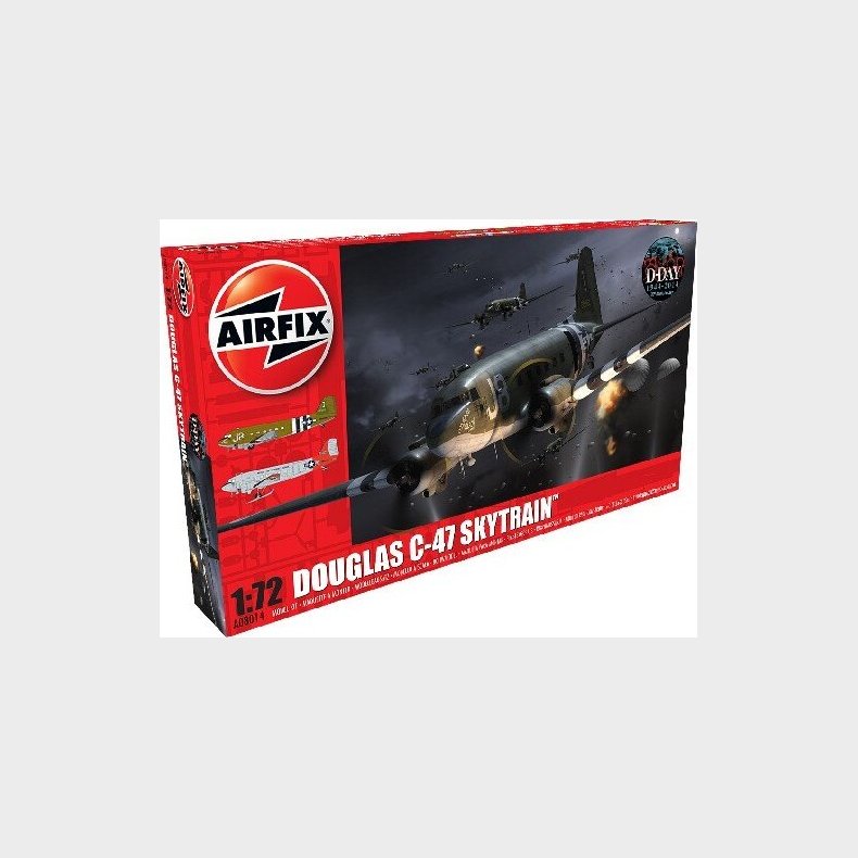 Airfix - Douglas C-47a/d Skytrain Modelfly Bygges�t - 1:72 - A08014