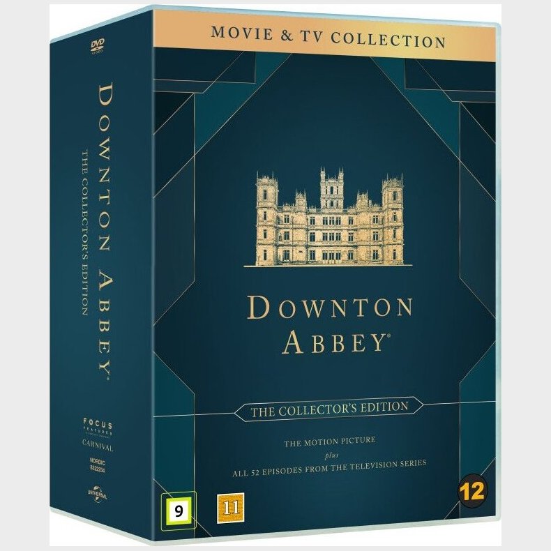 Downton Abbey Dvd Boks - Collectors Edition - DVD - Tv-serie
