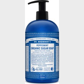 Dr. Bronner's - Organic Sugar Soap - Peppermint 710 Ml