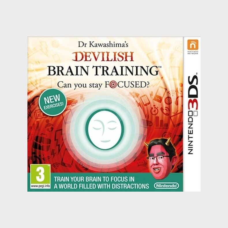 Dr Kawashimas Devilish Brain Training: Can You Stay Focused? - Nintendo 3DS
