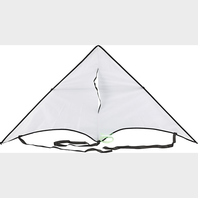 Drage Til Brn - Mal Selv - Uden Motiv - 60x130 Cm - Hvid