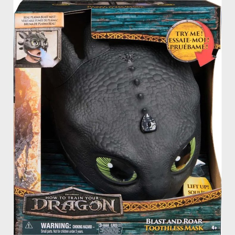 Dragons Movie Bland And Roar Toothless Mask (6072832)