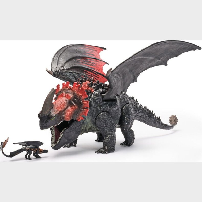 Dragons - Movie Red Death Chomping Rampage