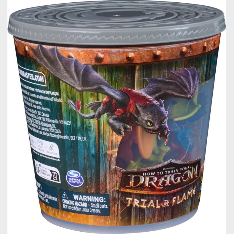 Dragons - Spand Med Sm� Dragefigurer (25 Stk.)