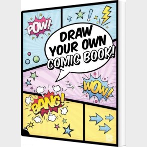 Draw Your Own Comic Book! - Martin Berdahl Aamundsen - English Book