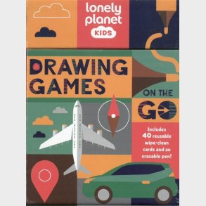 Drawing Games On The Go - Lonely Planet Kids - English book