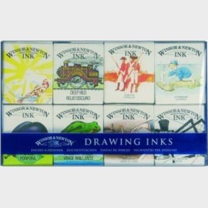 Winsor & Newton - Drawing Ink - Tegneblk - William Collection - 8x14 Ml