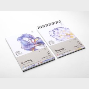 Winsor & Newton - Tegneblok - Glat 220g A5 25 Sider