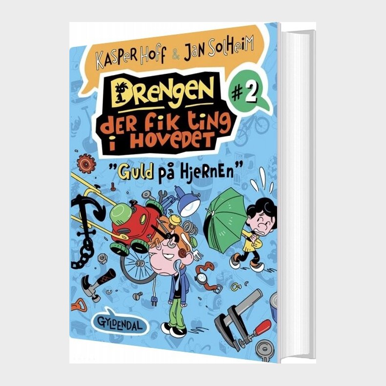 Drengen, Der Fik Ting I Hovedet 2 - Guld P� Hjernen - Jan Solheim - Bog