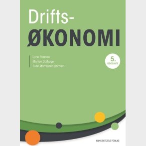 Drifts�konomi - Lone Hansen - Bog