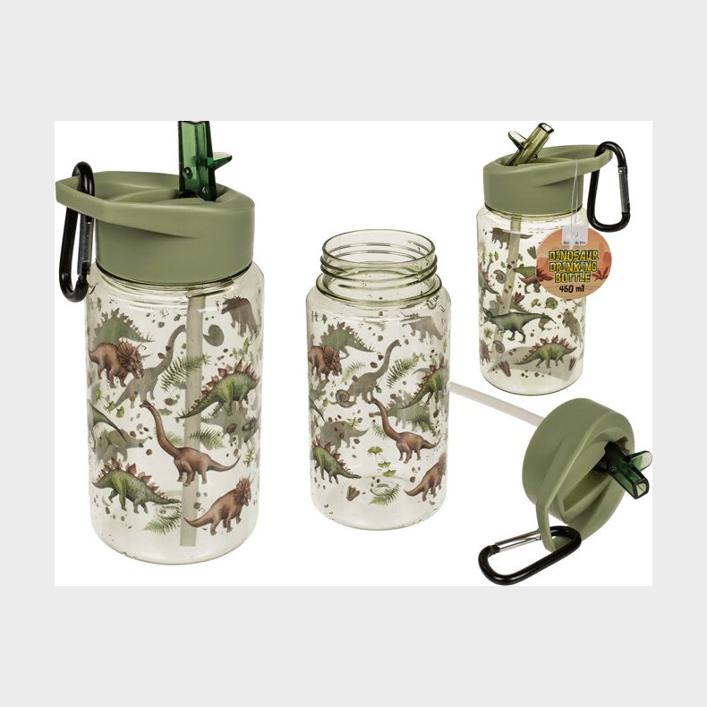 Out Of The Blue - Dinosaur Drikkedunk Til B�rn - Gr�n - 450 Ml