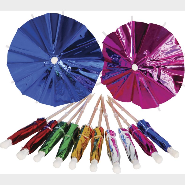 Drinkspynt Multifarvet - 40 Dele - Scanseason