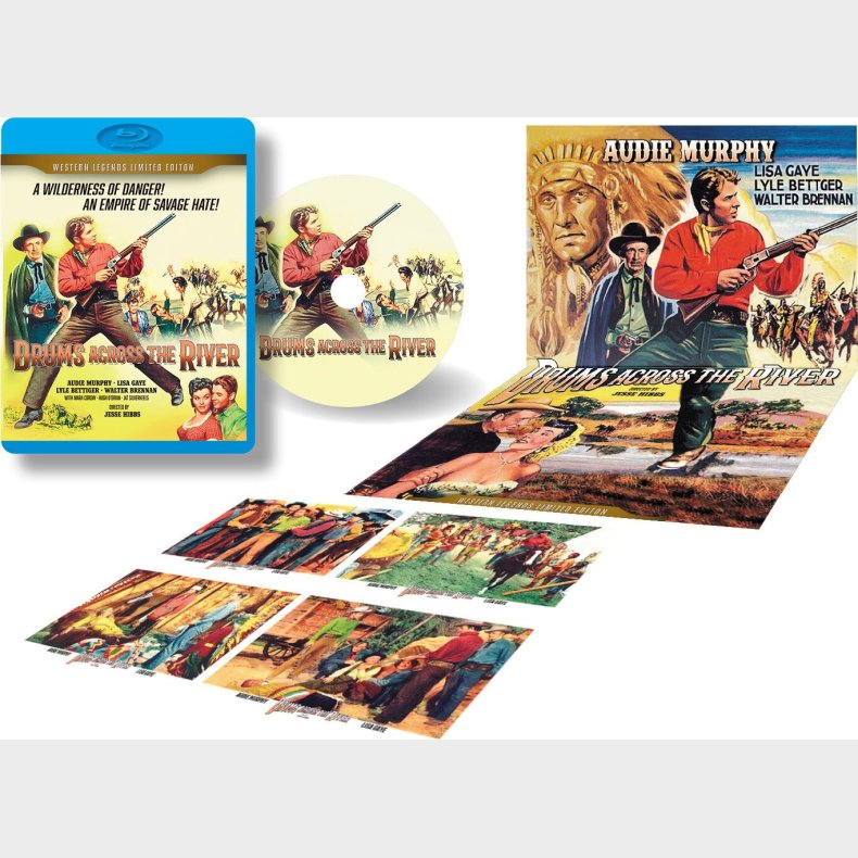 Drums Across The River / I Rdhudernes Ddsdal - Limited Edition  - Blu-Ray