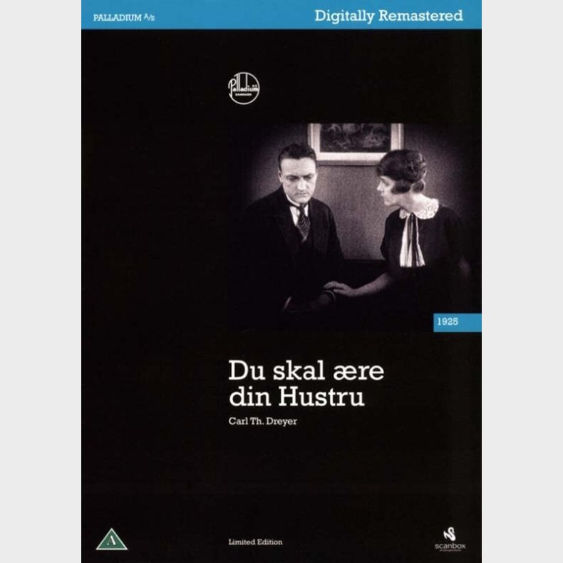 Du Skal re Din Hustru - Carl Th. Dreyer - 1925 - DVD - Film