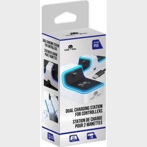 Dual Ps5 Controller Charging Dock (1 X 1m Type C Cable Included)