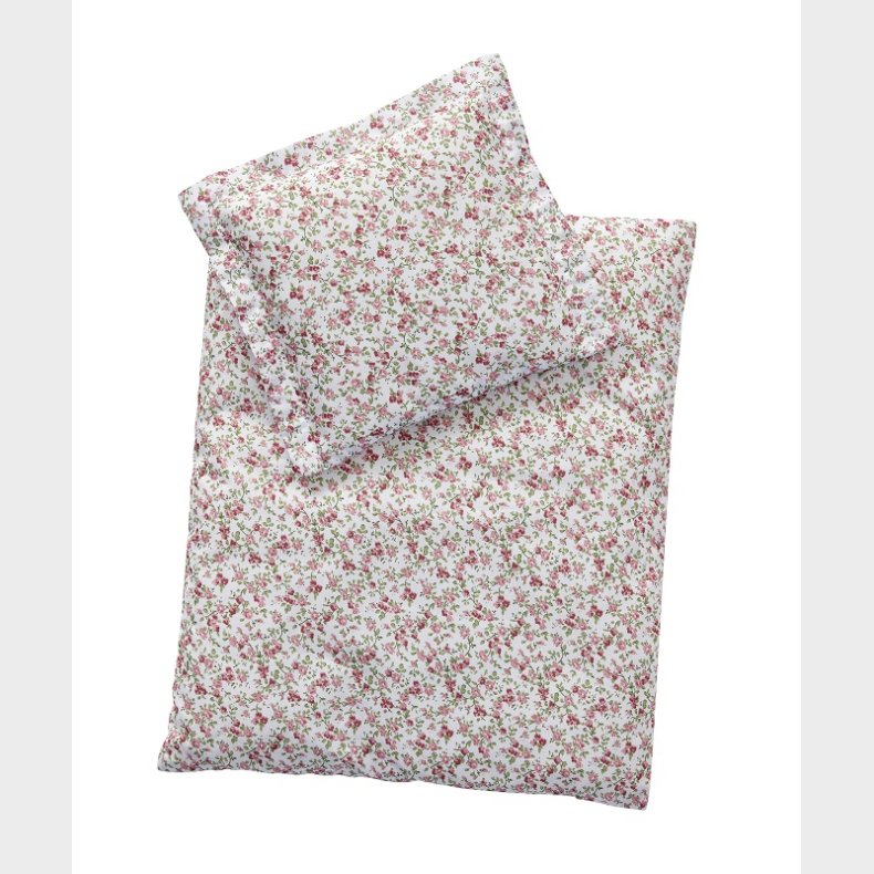 byASTRUP | Dukke tilbehr - Dyne- & pudest 50 cm. Rose/Pink