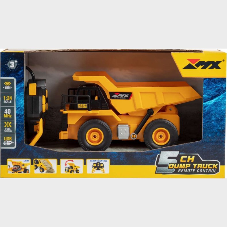 Dumper R/c 1:24 2,4ghz, 3,7v 500mah, 6 Channels - Z6811a - Mx