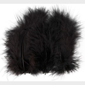 Dun - L 5-12 Cm - Sort - 15 Stk.