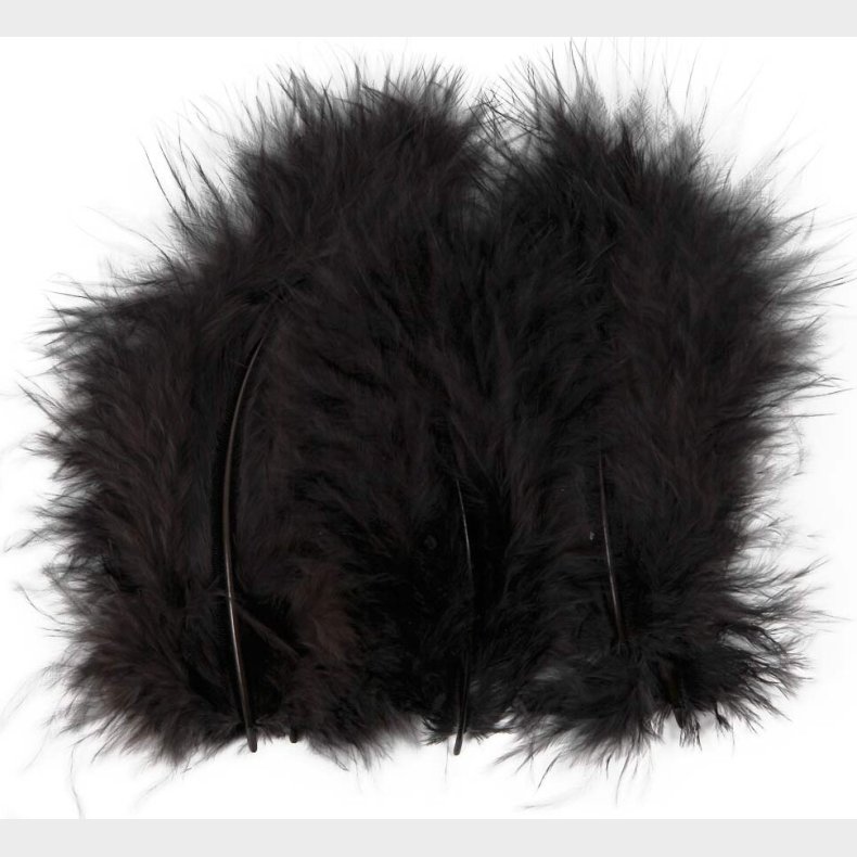 Dun - L 5-12 Cm - Sort - 15 Stk.