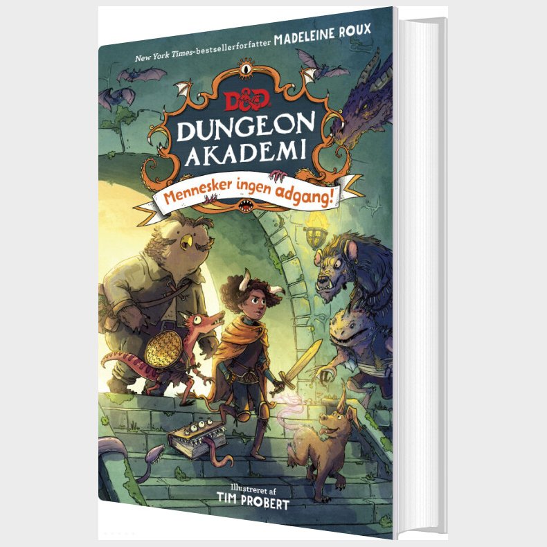 Dungeons & Dragons - Dungeon Akademi 1: Mennesker Ingen Adgang - Madeleine Roux - Bog