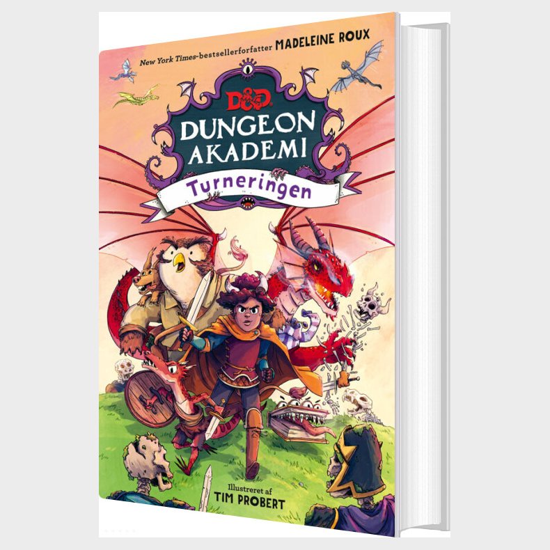 Dungeons & Dragons - Dungeon Akademi 2: Turneringen - Madeleine Roux - Bog