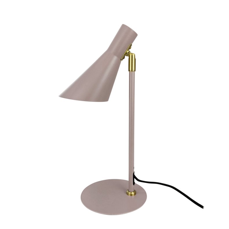 Dyberg Larsen Bordlampe - Dl12 Mini - Beige/messing