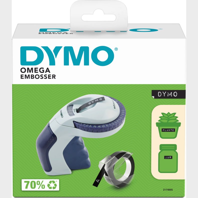 Dymo - Omega Prgemaskine Dk/no