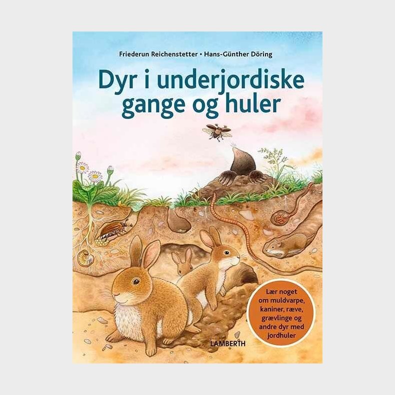 Dyr I Underjordiske Gange Og Huler - Friederun Reichenstetter - Bog