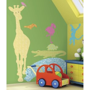Dyresilhuetter Wallstickers
