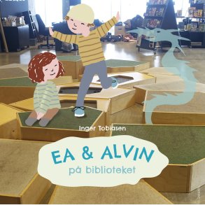 Ea Og Alvin P� Biblioteket - Inger Tobiasen - Bog