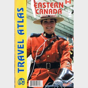Eastern Canada Travel Atlas - English book
