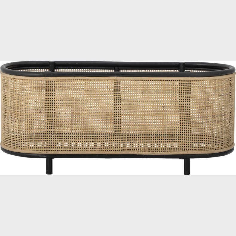 Bloomingville - Ebbie Plantekasse - Natur - Rattan
